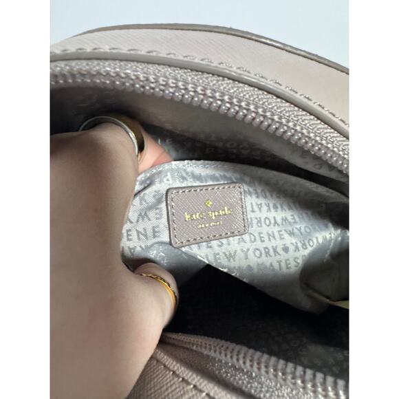 Kate Spade Greta Court Sammi Backpack in Gray Taupe - Picture 11 of 12